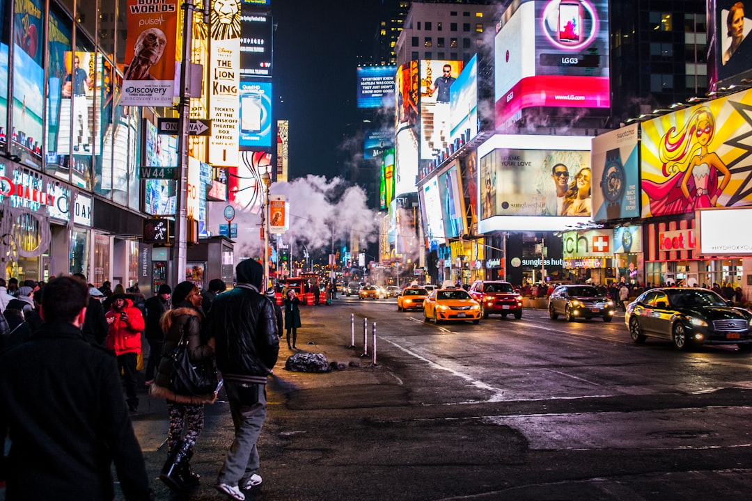 Times Square never shined so bright